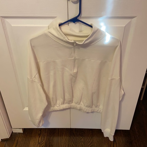 Urban Outfitters Tops - NWT Urban Outfitters BDG White Quarter Zip